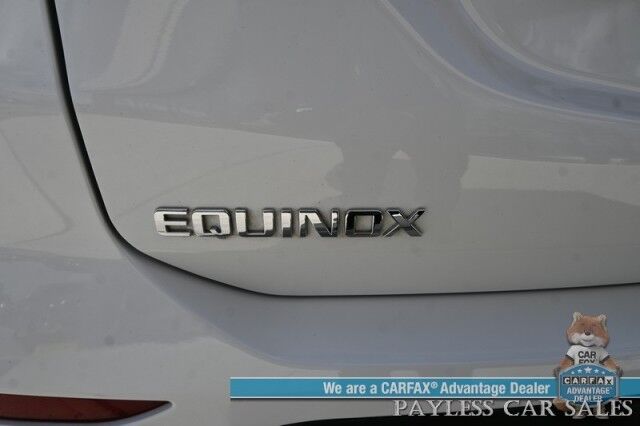 2023 Chevrolet Equinox LT / AWD / Premium Cloth Seats / Lane Departure & Blind Spot Alert / Apple CarPlay & Android Auto / USB & Aux Input / Back Up Camera / Keyless Entry & Start / Forward Collision Alert / 30MPG / 1-Owner Anchorage AK