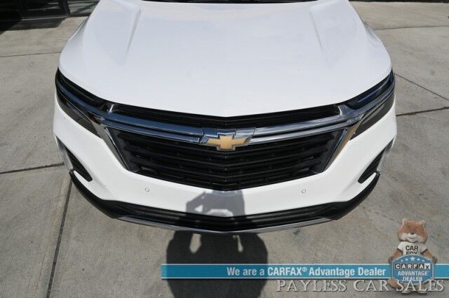 2023 Chevrolet Equinox LT / AWD / Premium Cloth Seats / Lane Departure & Blind Spot Alert / Apple CarPlay & Android Auto / USB & Aux Input / Back Up Camera / Keyless Entry & Start / Forward Collision Alert / 30MPG / 1-Owner Anchorage AK