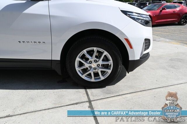2023 Chevrolet Equinox LT / AWD / Premium Cloth Seats / Lane Departure & Blind Spot Alert / Apple CarPlay & Android Auto / USB & Aux Input / Back Up Camera / Keyless Entry & Start / Forward Collision Alert / 30MPG / 1-Owner Anchorage AK