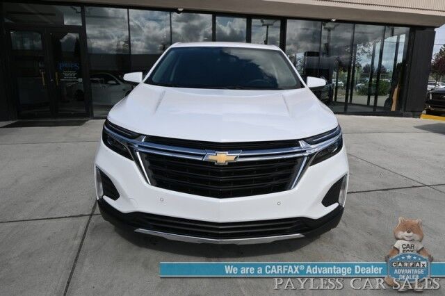 2023 Chevrolet Equinox LT / AWD / Premium Cloth Seats / Lane Departure & Blind Spot Alert / Apple CarPlay & Android Auto / USB & Aux Input / Back Up Camera / Keyless Entry & Start / Forward Collision Alert / 30MPG / 1-Owner Anchorage AK