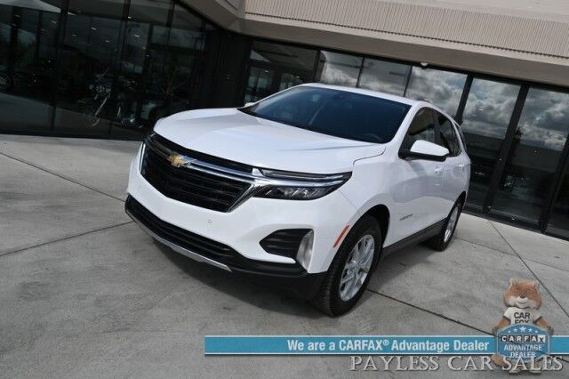 2023 Chevrolet Equinox LT / AWD / Premium Cloth Seats / Lane Departure & Blind Spot Alert / Apple CarPlay & Android Auto / USB & Aux Input / Back Up Camera / Keyless Entry & Start / Forward Collision Alert / 30MPG / 1-Owner Anchorage AK