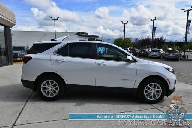 2023 Chevrolet Equinox LT / AWD / Premium Cloth Seats / Lane Departure & Blind Spot Alert / Apple CarPlay & Android Auto / USB & Aux Input / Back Up Camera / Keyless Entry & Start / Forward Collision Alert / 30MPG / 1-Owner Anchorage AK