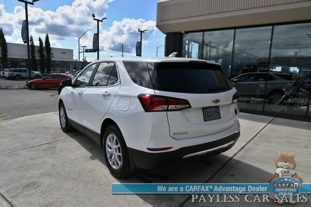 2023 Chevrolet Equinox LT / AWD / Premium Cloth Seats / Lane Departure & Blind Spot Alert / Apple CarPlay & Android Auto / USB & Aux Input / Back Up Camera / Keyless Entry & Start / Forward Collision Alert / 30MPG / 1-Owner Anchorage AK