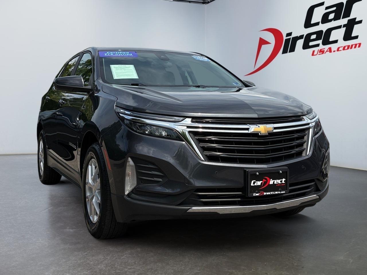 2023 Chevrolet Equinox LT, BLIND SPOT ALERT, LANE KEEP ASSIST, FORWARD COLLISION WARNING, APPLE CARPLAY/ANDROID AUTO, BACKUP CAMERA, PARKING SENSORS, TINTED WINDOWS, CLEAN CARFAX, GET THE FAMILY READY FOR A NEW RIDE! Virginia Beach VA