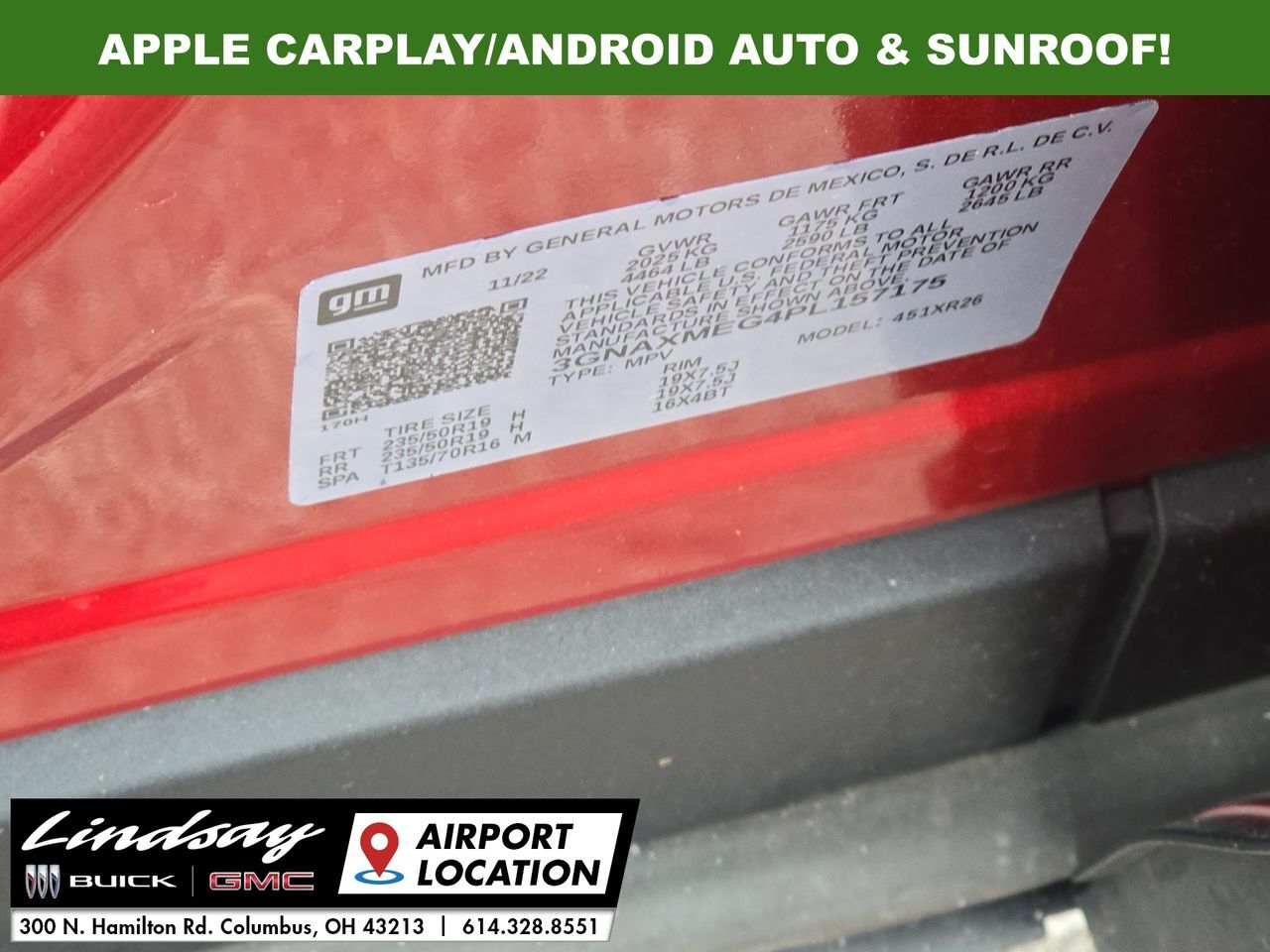 2023 Chevrolet Equinox RS Columbus OH