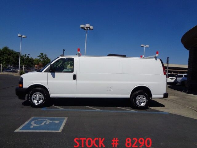 2023 Chevrolet Express 2500 ~ Extended Length ~ Ladder Rack & Shelves ~ Only 42K Miles! Rocklin CA