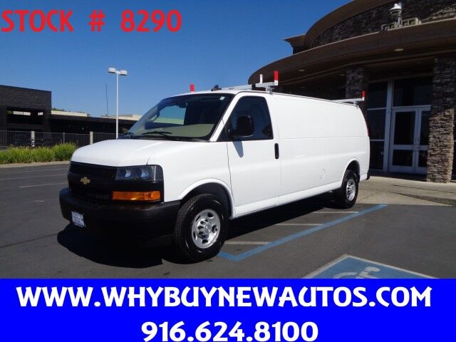 2023 Chevrolet Express 2500 ~ Extended Length ~ Ladder Rack & Shelves ~ Only 42K Miles!