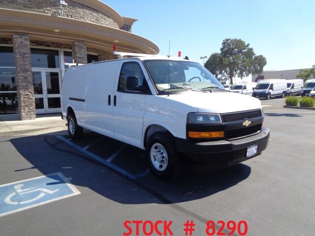 2023 Chevrolet Express 2500 ~ Extended Length ~ Ladder Rack & Shelves ~ Only 42K Miles! Rocklin CA