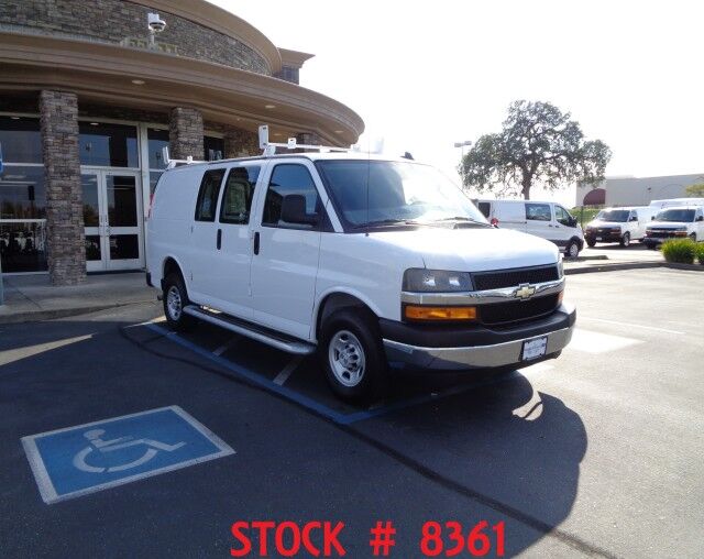 2023 Chevrolet Express 2500 ~ Ladder Rack & Shelves ~ Only 13K Miles! Rocklin CA