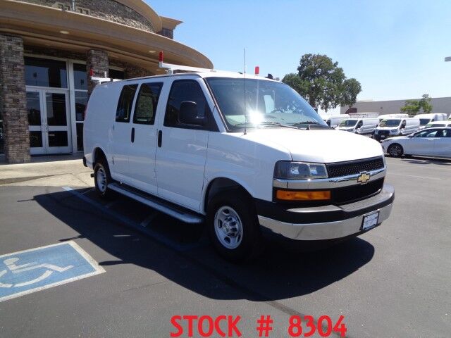 2023 Chevrolet Express 2500 ~ Ladder Rack & Shelves ~ Only 23K Miles! Rocklin CA