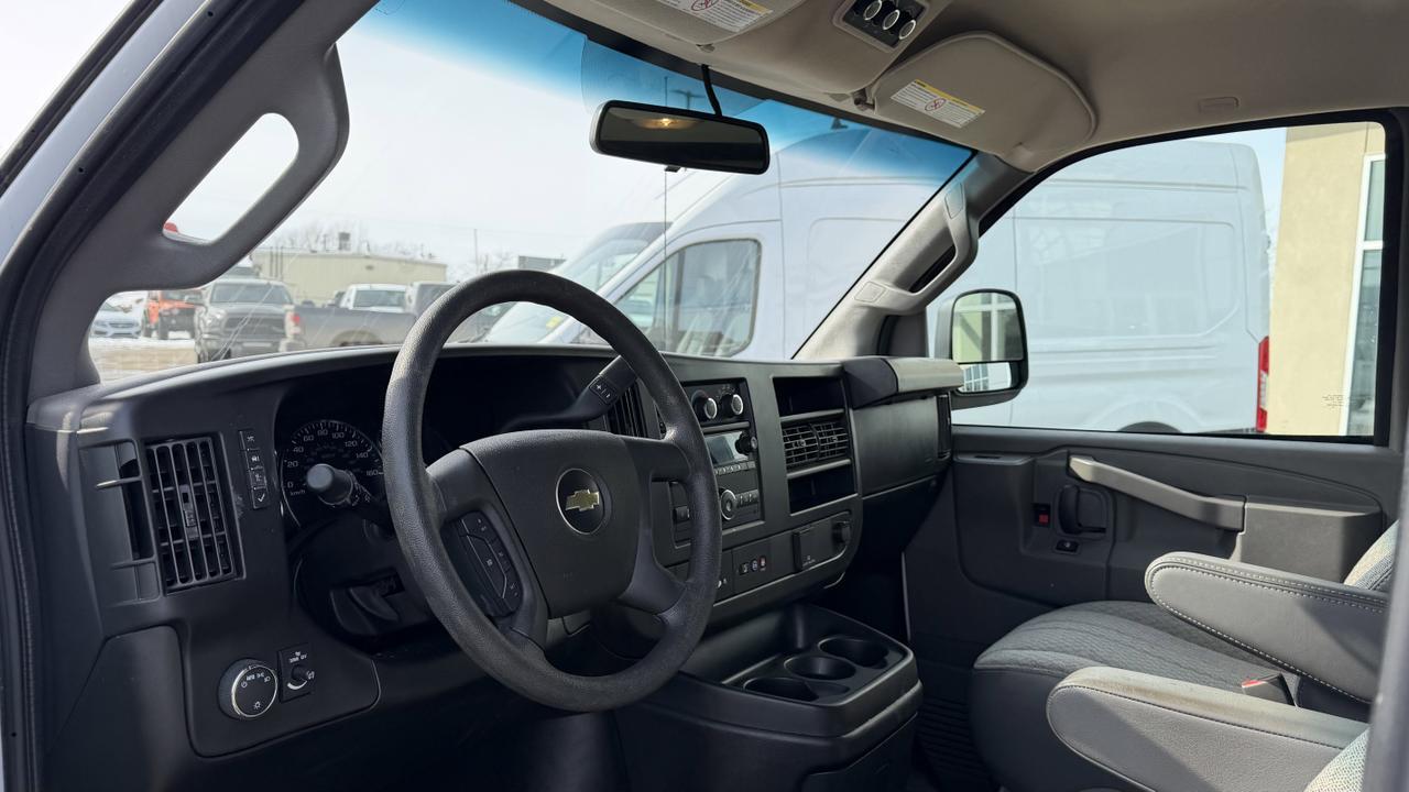 2023 Chevrolet Express Cargo Van 155IN Wheelbase | V6 Engine | RWD | Low KMs | Keyless Entry | White Exterior Redwater AB