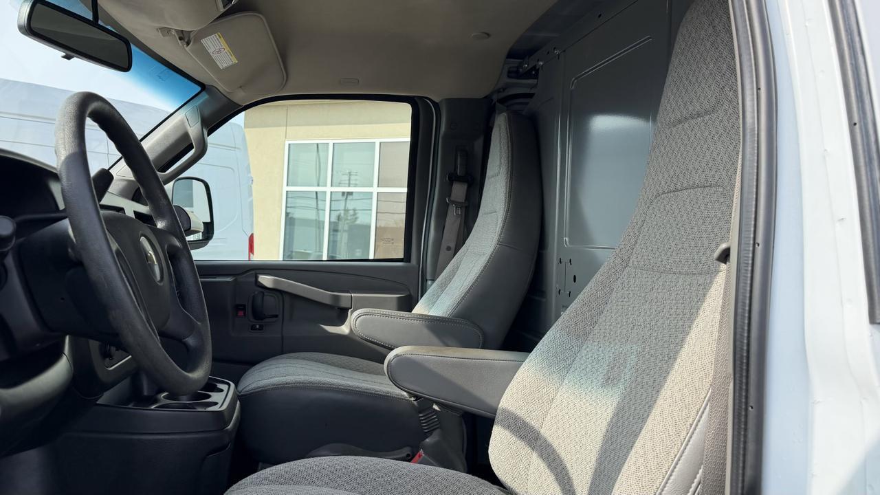 2023 Chevrolet Express Cargo Van 155IN Wheelbase | V6 Engine | RWD | Low KMs | Keyless Entry | White Exterior Redwater AB