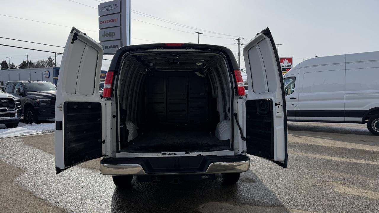 2023 Chevrolet Express Cargo Van 155IN Wheelbase | V6 Engine | RWD | Low KMs | Keyless Entry | White Exterior Redwater AB
