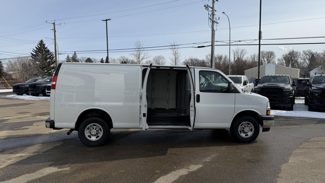 2023 Chevrolet Express Cargo Van 155IN Wheelbase | V6 Engine | RWD | Low KMs | Keyless Entry | White Exterior Redwater AB