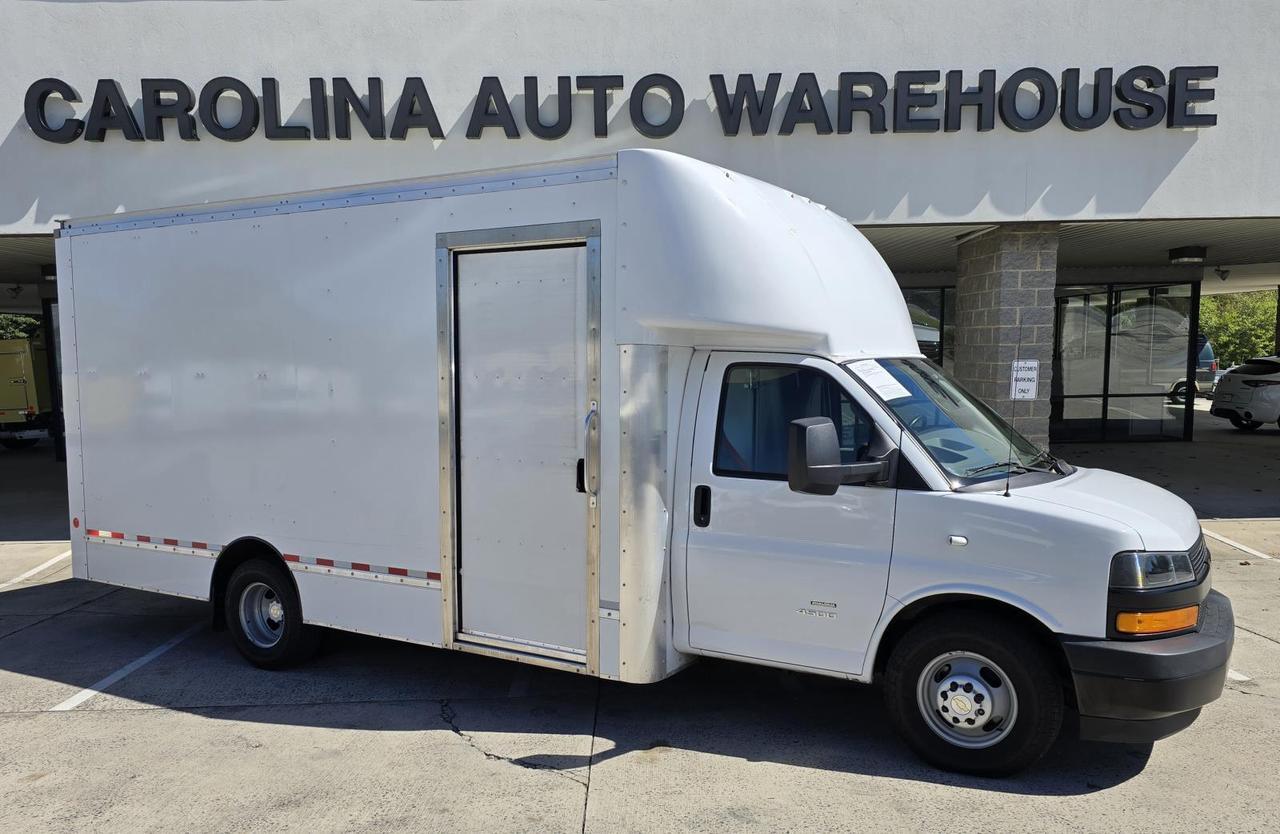 2023 Chevrolet Express Commercial Cutaway 4500 16ft Box W/Shelf and Roll-Up Door Concord NC