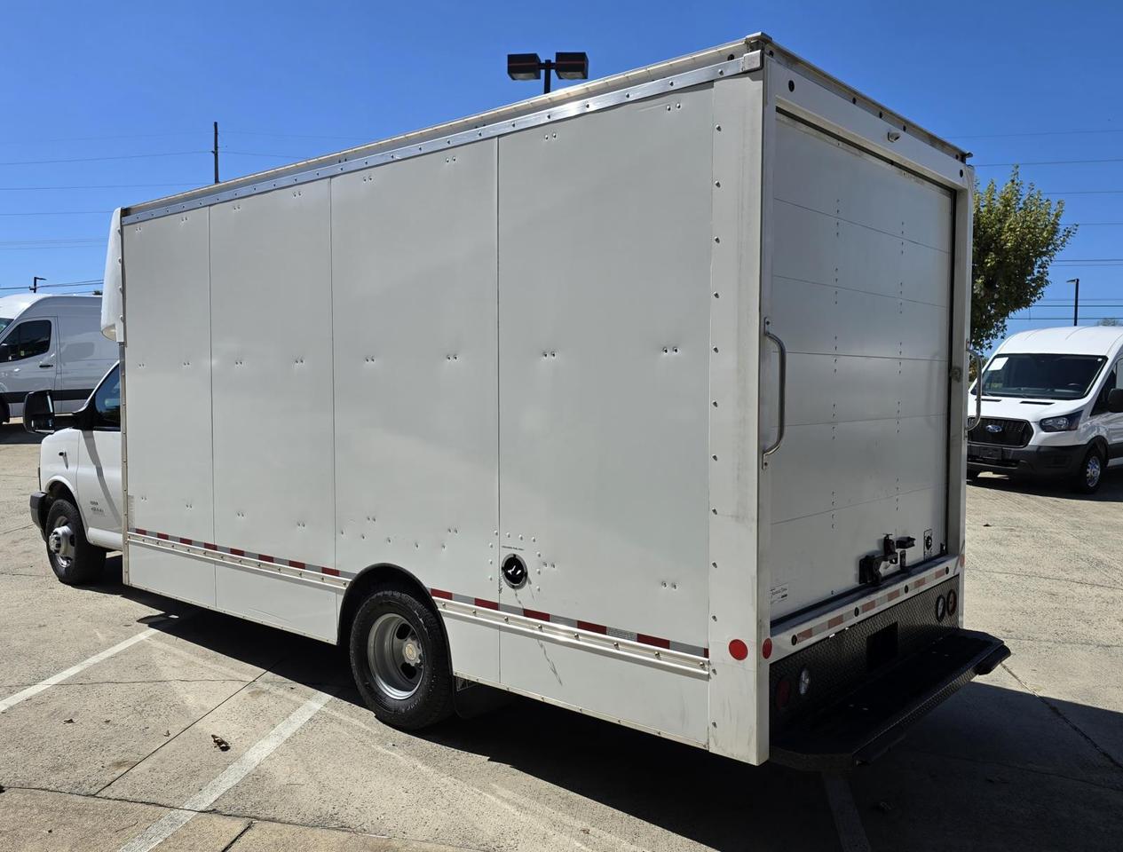 2023 Chevrolet Express Commercial Cutaway 4500 16ft Box W/Shelf and Roll-Up Door Concord NC