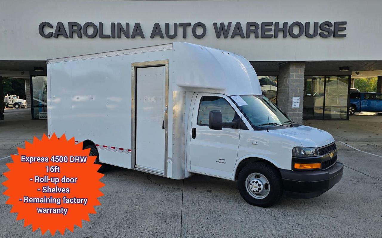 2023 Chevrolet Express Commercial Cutaway 4500 16ft Box W/Shelf and Roll-Up Door Concord NC