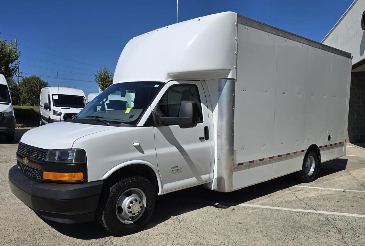 2023 Chevrolet Express Commercial Cutaway 4500 16ft Box W/Shelf and Roll-Up Door Concord NC