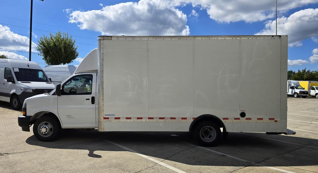 2023 Chevrolet Express Commercial Cutaway 4500 16ft Box W/Shelves and Roll-Up Door Concord NC