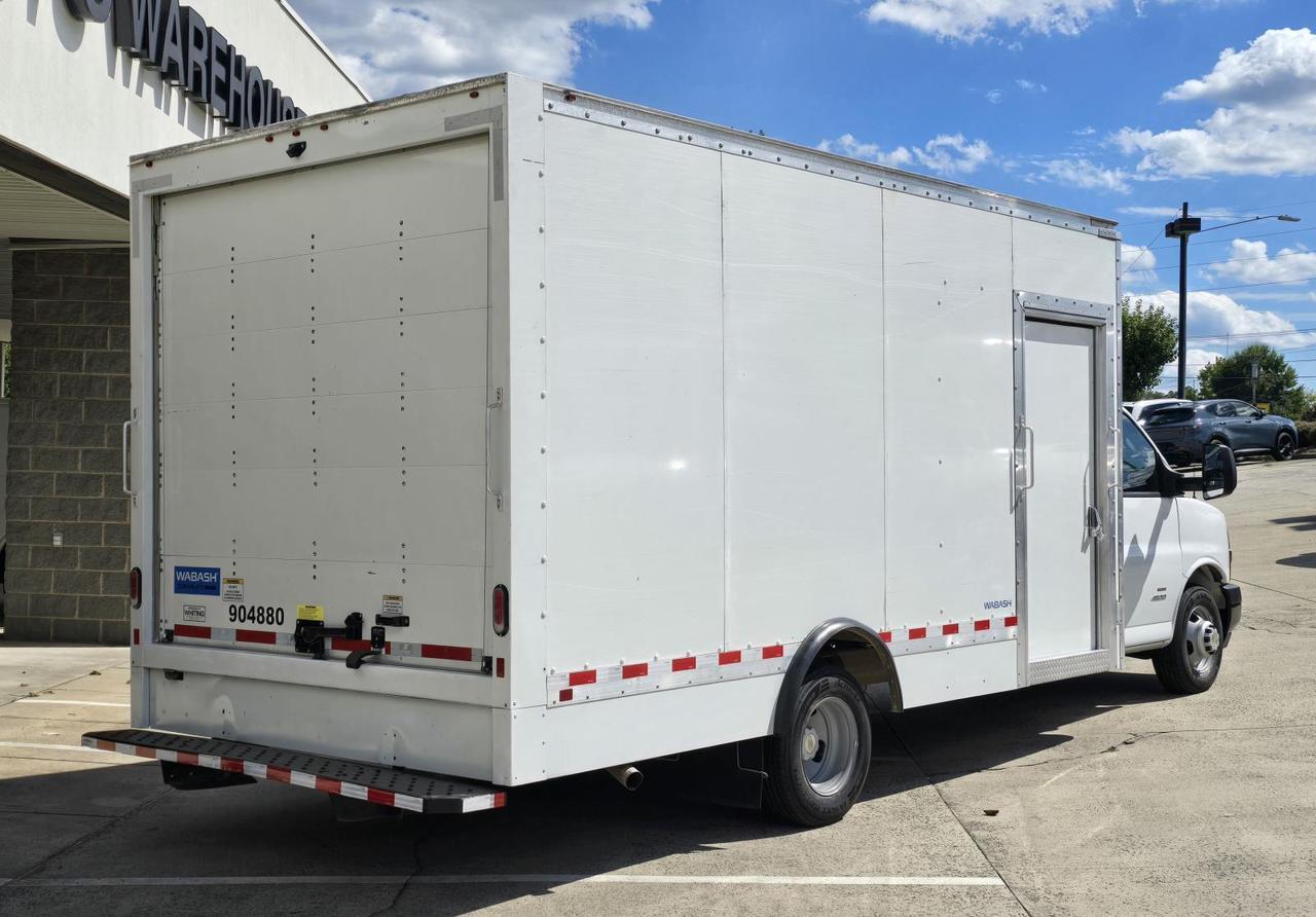 2023 Chevrolet Express Commercial Cutaway 4500 16ft Box W/Shelves and Roll-Up Door Concord NC