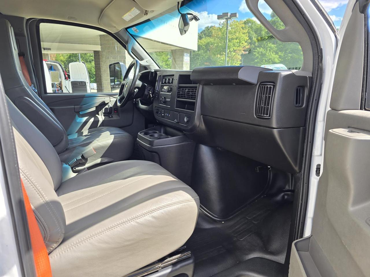 2023 Chevrolet Express Commercial Cutaway 4500 16ft Box W/Shelves and Roll-Up Door Concord NC