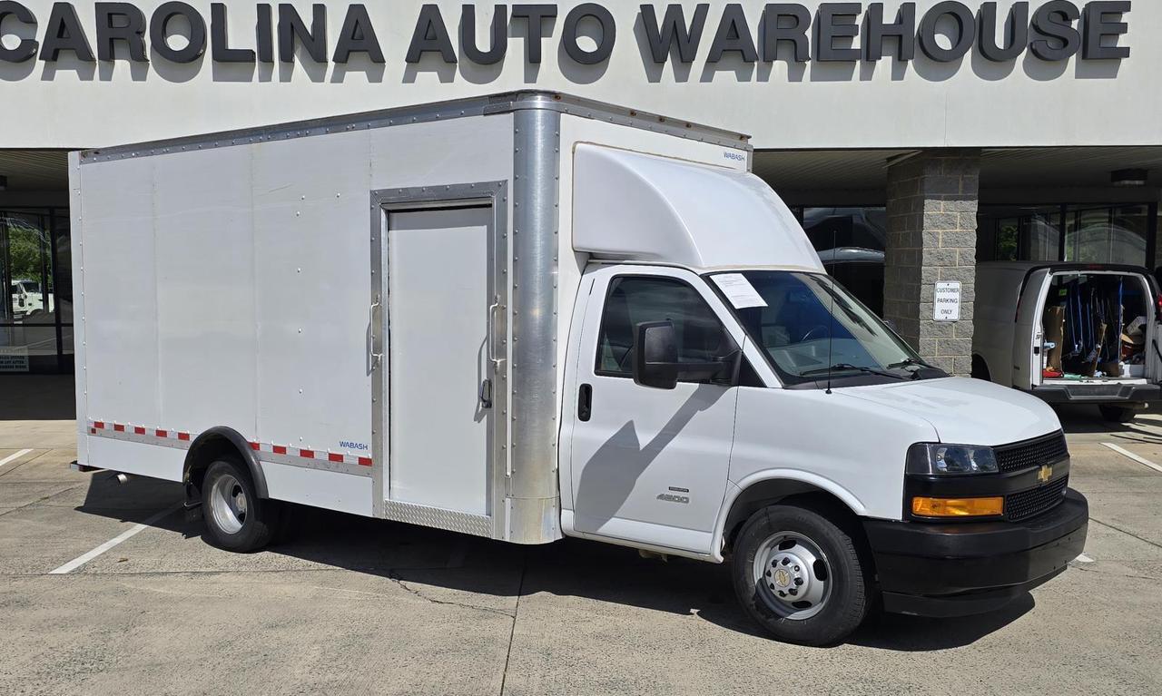 2023 Chevrolet Express Commercial Cutaway 4500 16ft Box W/Shelves and Roll-Up Door Concord NC