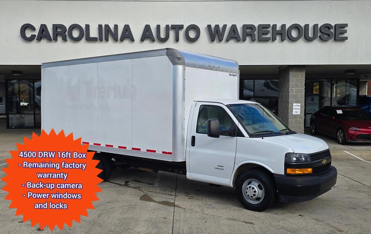 2023 Chevrolet Express Commercial Cutaway 4500 DRW 16ft Box W/Roll-Up Door Concord NC