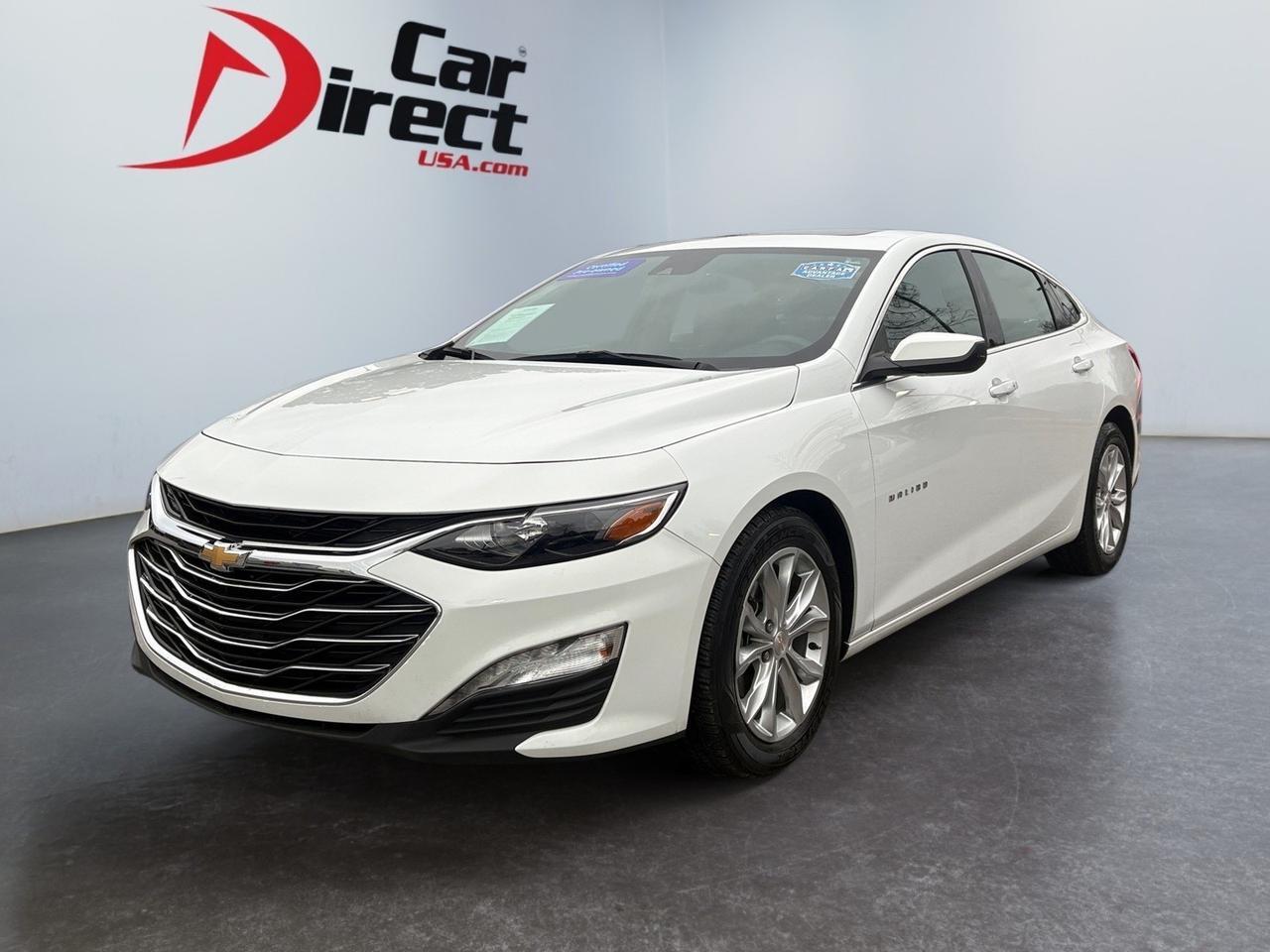 2023 Chevrolet Malibu LT, AUTO START/STOP, SUNROOF, LANE KEEP ASSIST, FORWARD COLLISION ALERT, BACKUP CAMERA, APPLE CARPLAY/ANDROID AUTO, HEATED SEATS, ONLY 1 OWNER, CLEAN CARFAX, THIS SEDAN IS READY FOR A NEW OWNER!