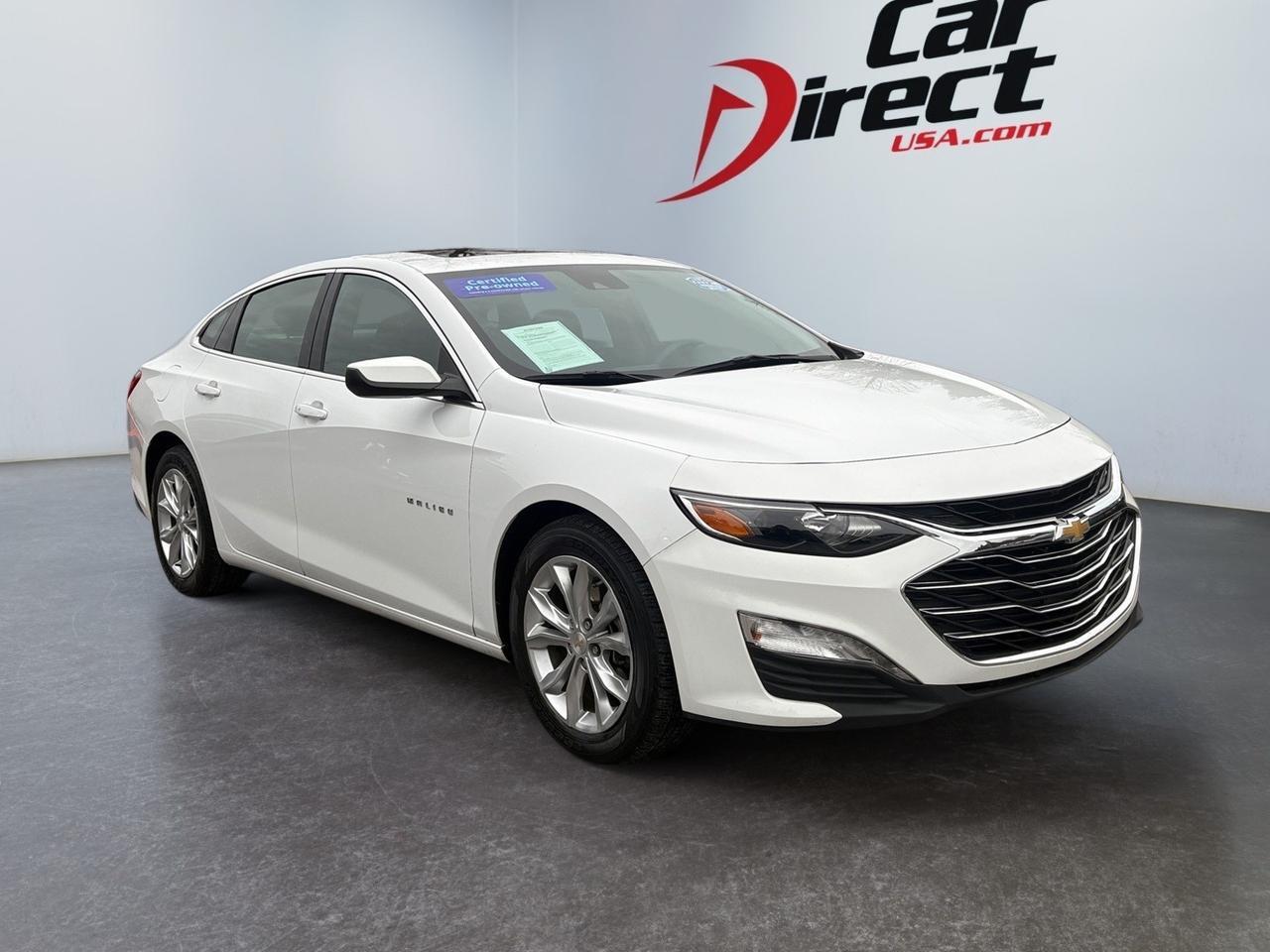 2023 Chevrolet Malibu LT, AUTO START/STOP, SUNROOF, LANE KEEP ASSIST, FORWARD COLLISION ALERT, BACKUP CAMERA, APPLE CARPLAY/ANDROID AUTO, HEATED SEATS, ONLY 1 OWNER, CLEAN CARFAX, THIS SEDAN IS READY FOR A NEW OWNER! Virginia Beach VA