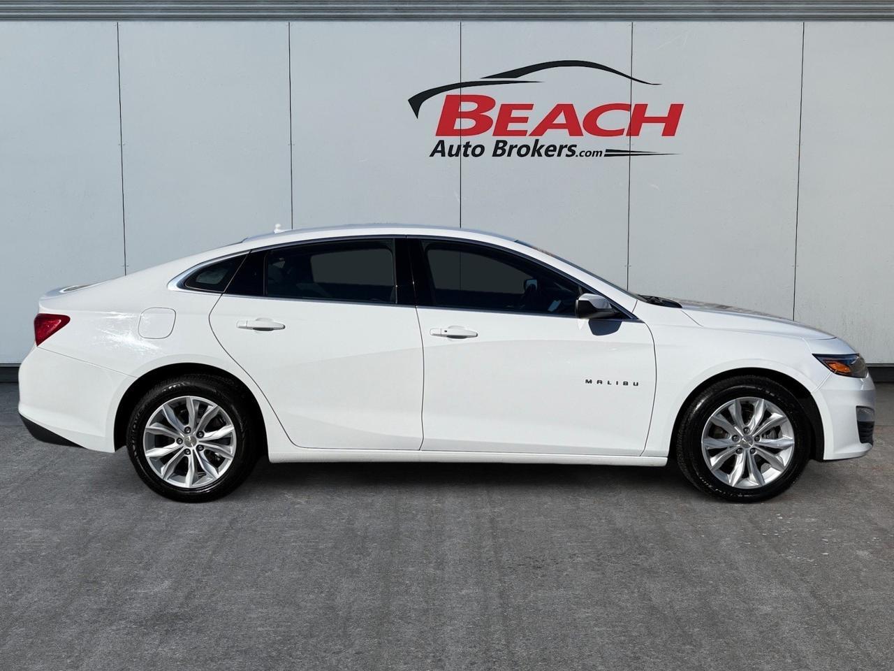 2023 Chevrolet Malibu LT, HEATED SEATS, BACKUP CAMERA, WIFI, APPLE CARPLAY/ANDROID AUTO, POWER MIRRORS, BLUETOOTH, NAVIGATION, ONLY 1 OWNER, CLEAN CARFAX, COME AND TEST DRIVE THIS CHEVY MALIBU TODAY! Norfolk VA