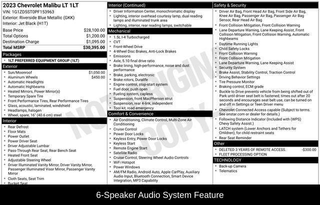 2023 Chevrolet Malibu LT Raleigh NC