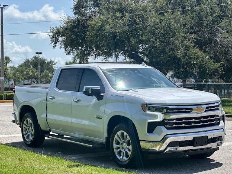 2023 Chevrolet SILVERADO 1500 LTZ DURAMAX TURBO DIESEL LOW MILES LEATHER TEXAS EDITION LIKE NEW FREE SHIPPING IN FLORIDA Sarasota FL