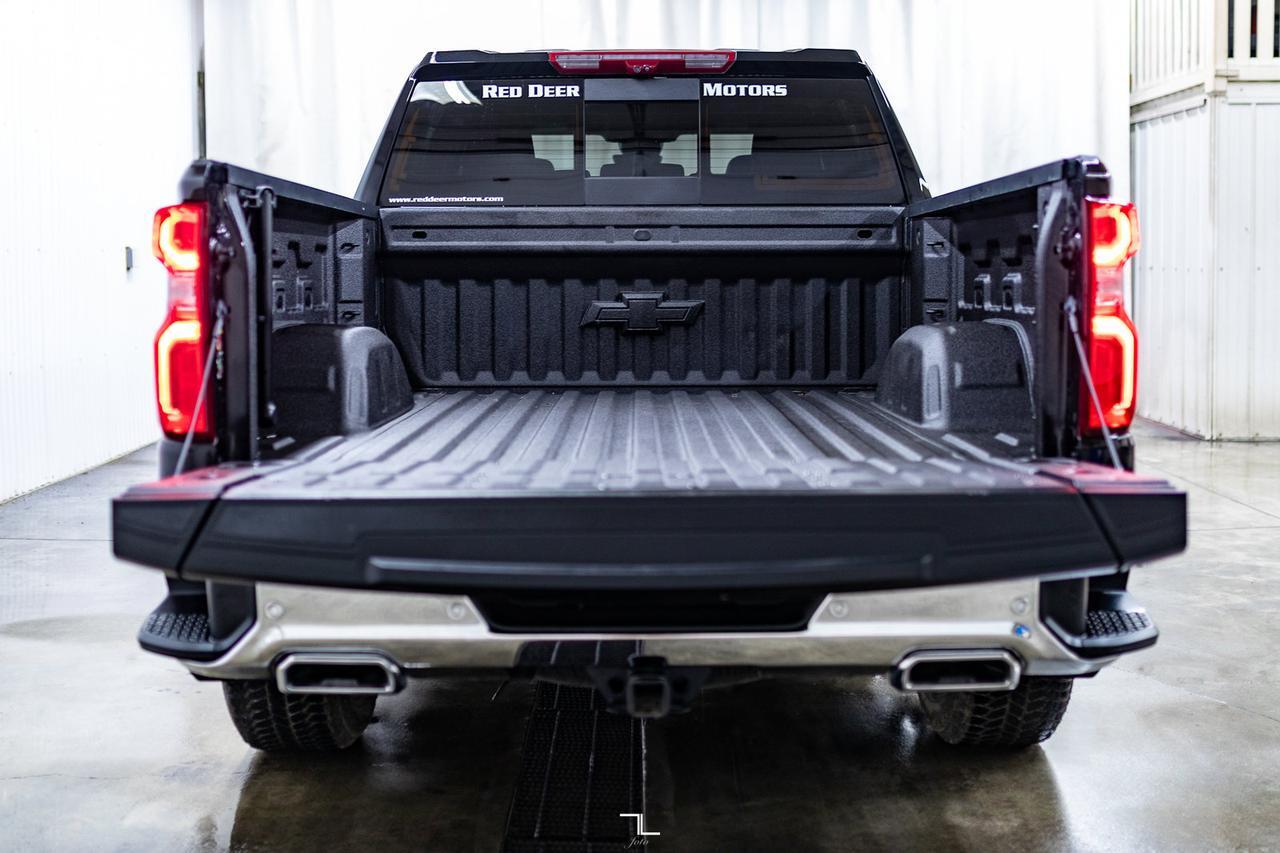 2023 Chevrolet Silverado 1500 4x4 Crew Cab LTZ Z71 Diesel Leather Nav BCam Red Deer AB