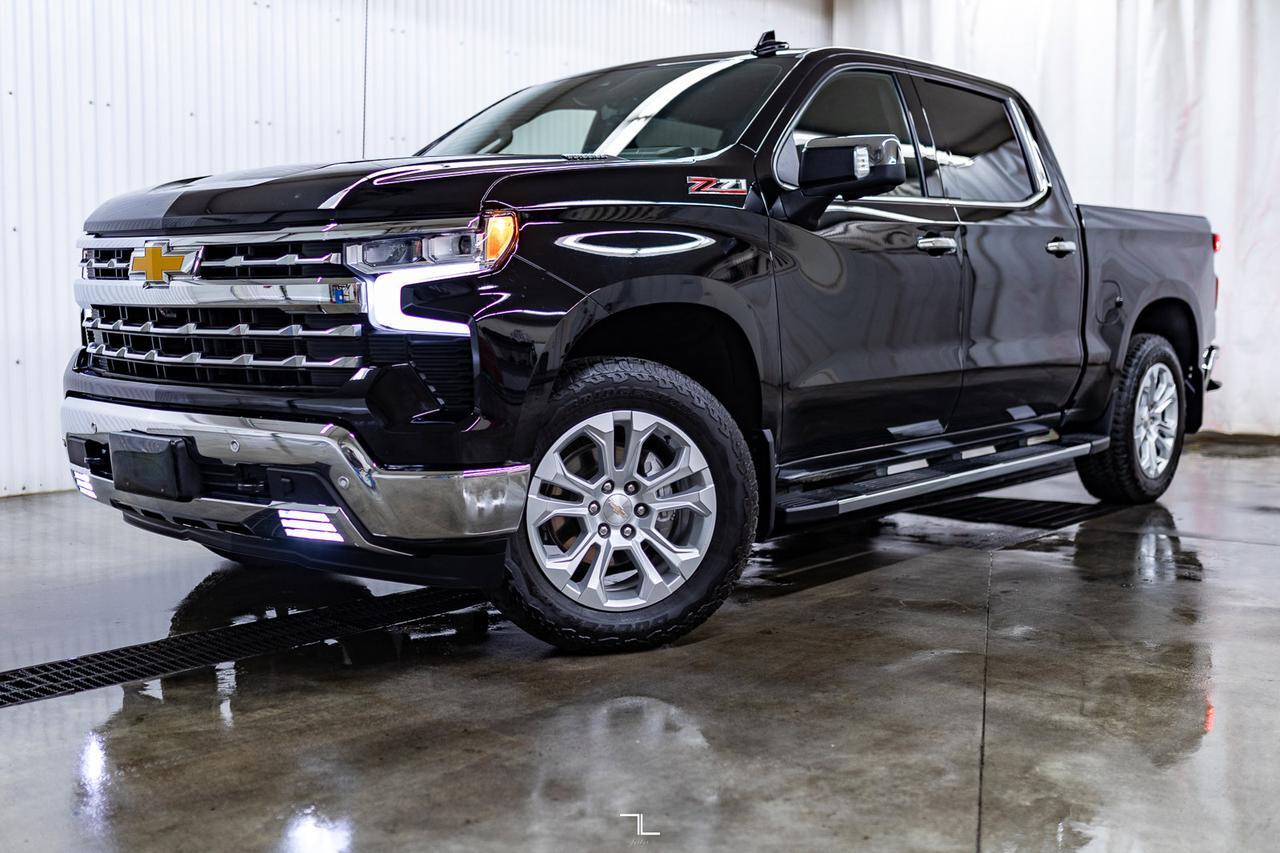 2023 Chevrolet Silverado 1500 4x4 Crew Cab LTZ Z71 Diesel Leather Nav BCam Red Deer AB