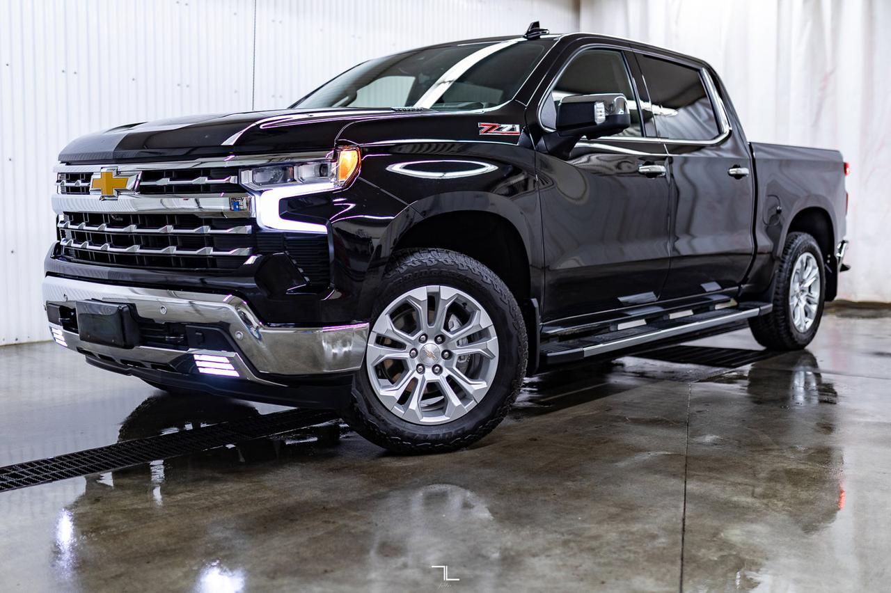2023 Chevrolet Silverado 1500 4x4 Crew Cab LTZ Z71 Diesel Leather Nav BCam Red Deer AB