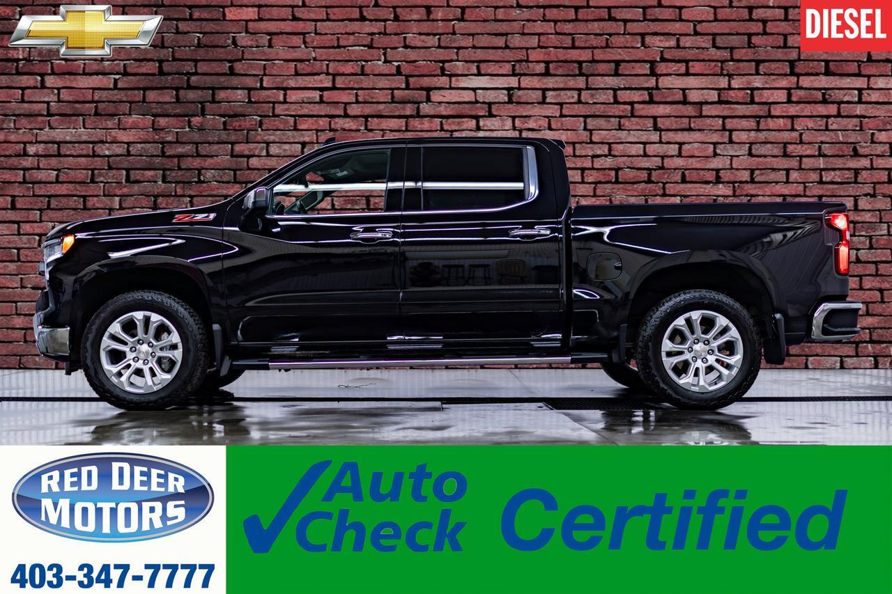 2023 Chevrolet Silverado 1500 4x4 Crew Cab LTZ Z71 Diesel Leather Nav BCam