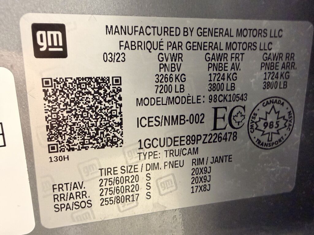 2023 Chevrolet Silverado 1500 4x4 Crew Cab RST Minocqua WI