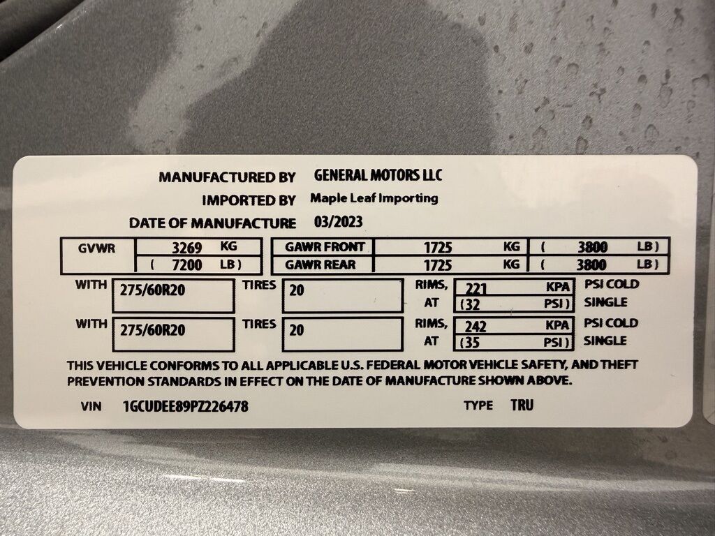 2023 Chevrolet Silverado 1500 4x4 Crew Cab RST Minocqua WI