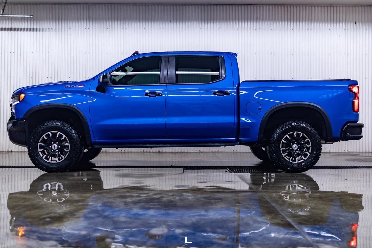 2023 Chevrolet Silverado 1500 4x4 Crew Cab ZR2 Leather Nav BCam Red Deer AB