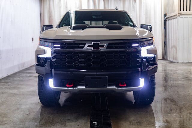 2023 Chevrolet Silverado 1500 4x4 Crew Cab ZR2 Leather Roof Nav BCam Red Deer AB
