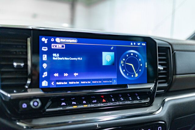 2023 Chevrolet Silverado 1500 4x4 Crew Cab ZR2 Leather Roof Nav BCam Red Deer AB