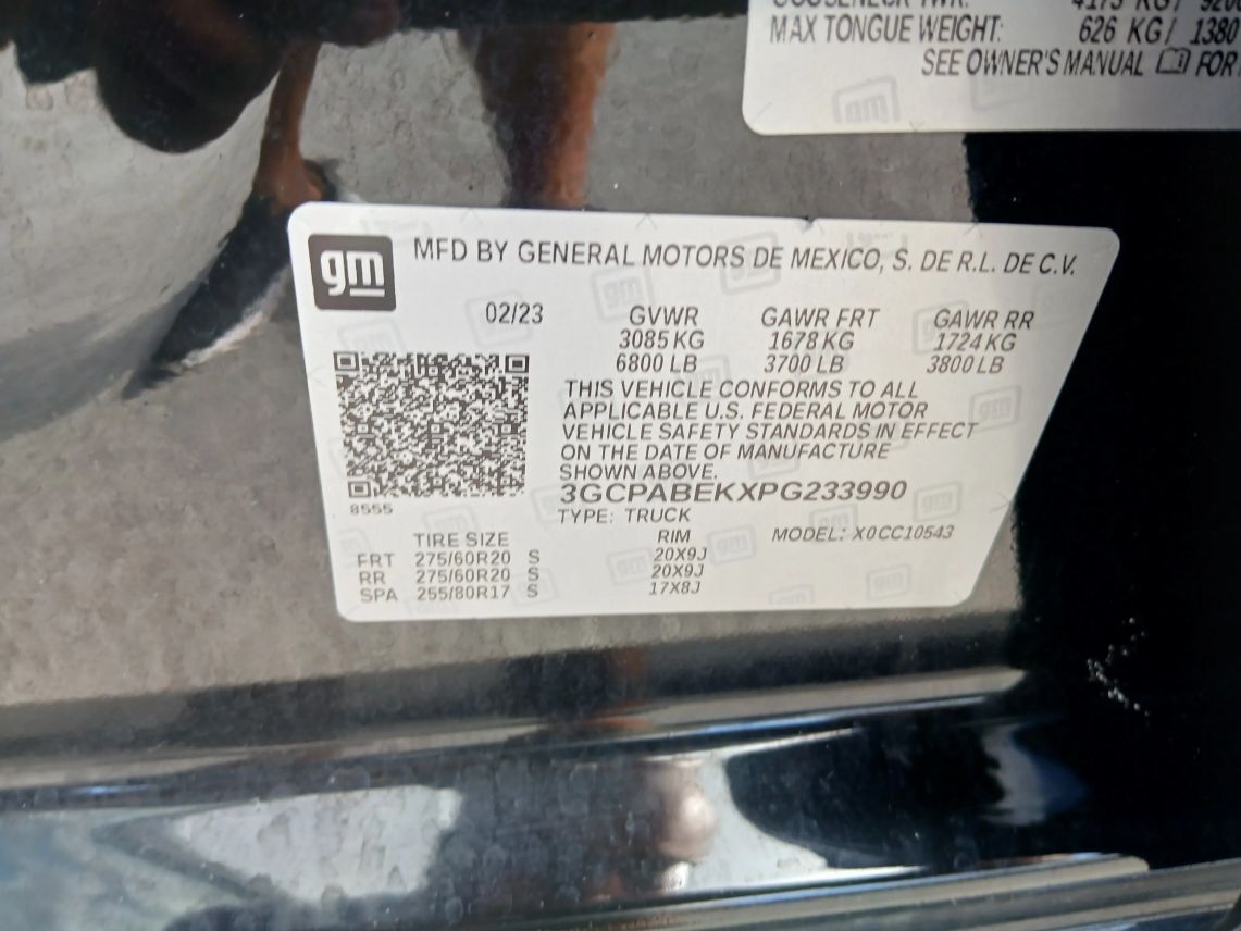 2023 Chevrolet Silverado 1500 Crew Cab Custom Pickup 4D 5 3/4 ft Maitland FL