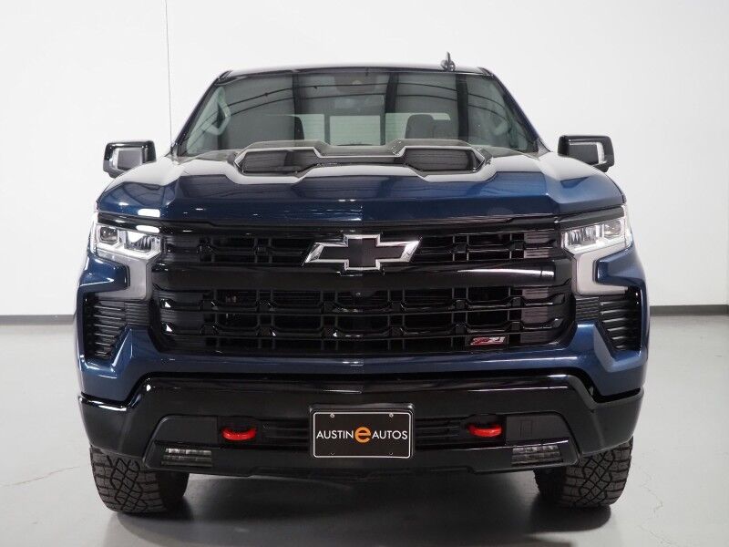 2023 Chevrolet Silverado 1500 Crew Cab LT Trail Boss 4WD *PREMIUM PKG, 5.3L V8, ADAPTIVE CRUISE, SAFETY ALERTS, 360 VIEW CAMERAS, LEATHER, HEATED SEATS/STEERING, REMOTE START, 20 INCH WHEELS, BOSE, WIRELESS CHARGING Round Rock TX