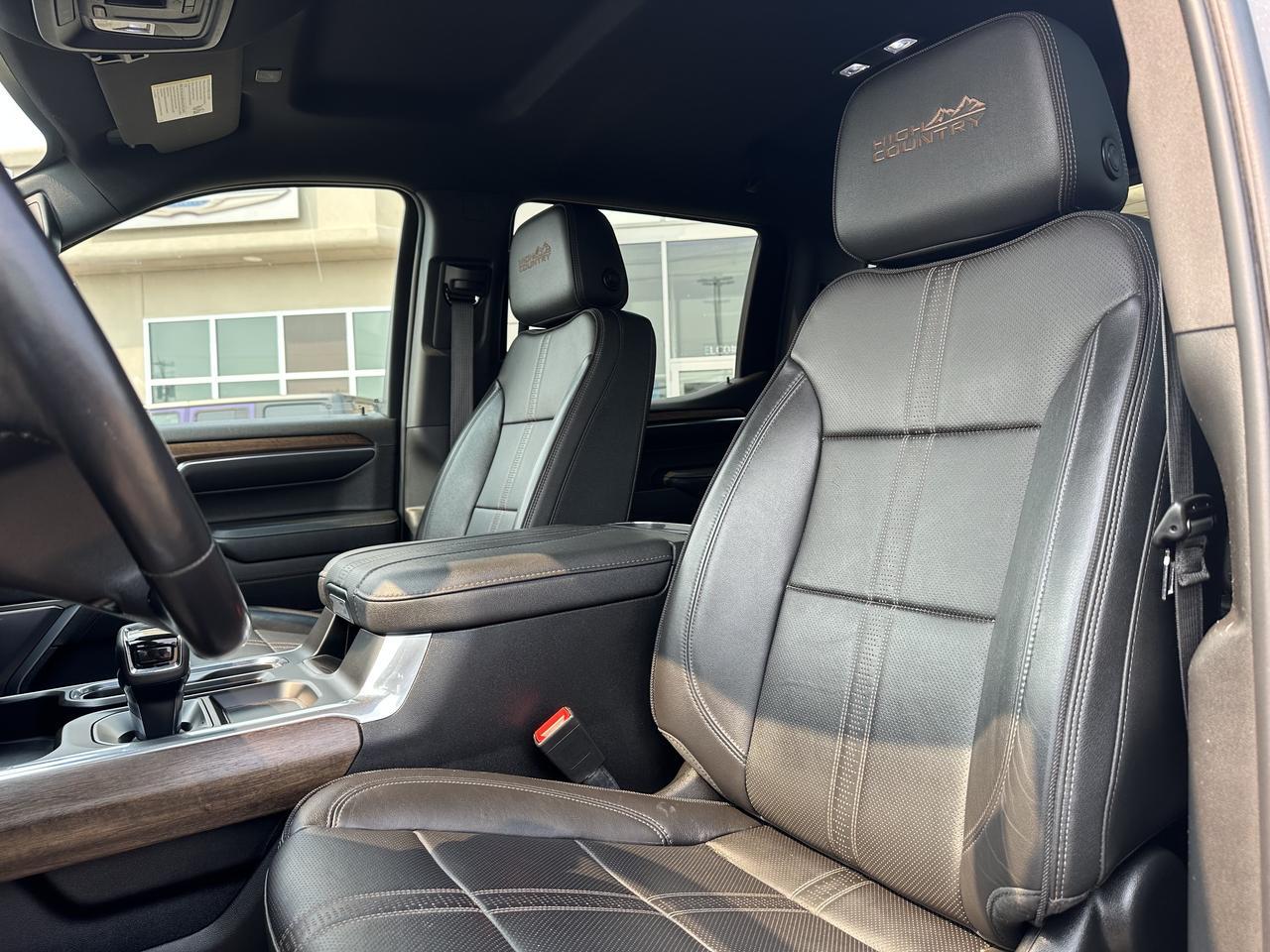 2023 Chevrolet Silverado 1500 High Country Crew Cab 4WD | V8 | Leather | 20IN Wheels | Remote Start | Towing | Backup Camera Redwater AB