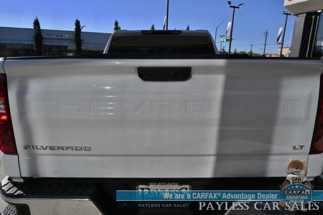 2023 Chevrolet Silverado 1500 LT / 4X4 / Crew Cab / Auto Start / Power Heated Seats / Heated Steering Wheel / Seats 6 / Lane Departure & Forward Collision Alert / Apple CarPlay & Android Auto / Back Up Camera / Bed Liner / Tow Pkg / 1-Owner Anchorage AK