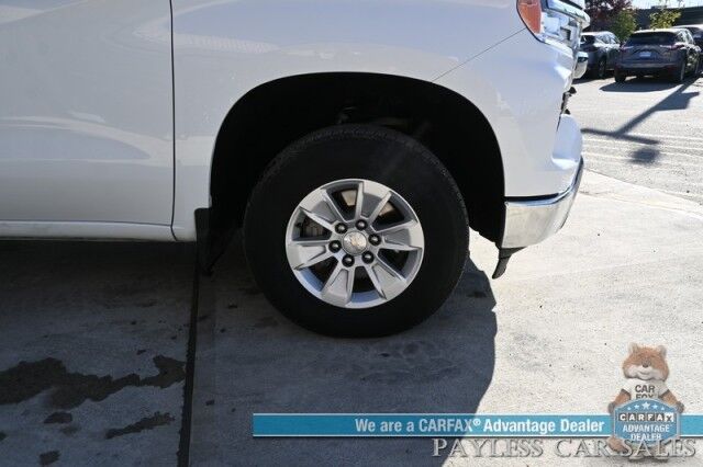 2023 Chevrolet Silverado 1500 LT / 4X4 / Crew Cab / Auto Start / Power Heated Seats / Heated Steering Wheel / Seats 6 / Lane Departure & Forward Collision Alert / Apple CarPlay & Android Auto / Back Up Camera / Bed Liner / Tow Pkg / 1-Owner Anchorage AK