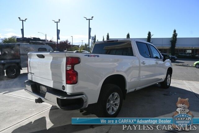 2023 Chevrolet Silverado 1500 LT / 4X4 / Crew Cab / Auto Start / Power Heated Seats / Heated Steering Wheel / Seats 6 / Lane Departure & Forward Collision Alert / Apple CarPlay & Android Auto / Back Up Camera / Bed Liner / Tow Pkg / 1-Owner Anchorage AK