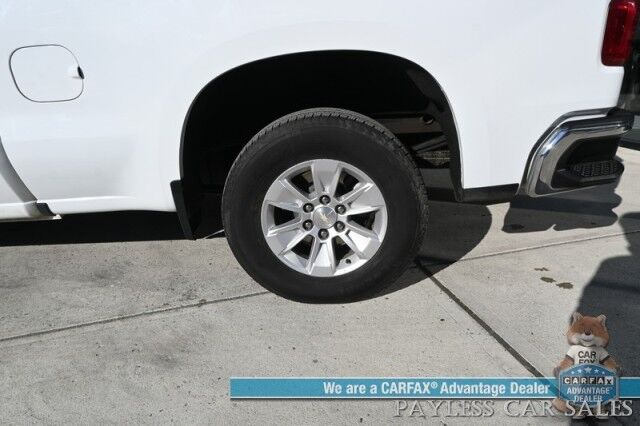 2023 Chevrolet Silverado 1500 LT / 4X4 / Crew Cab / Auto Start / Power Heated Seats / Heated Steering Wheel / Seats 6 / Lane Departure & Forward Collision Alert / Apple CarPlay & Android Auto / Back Up Camera / Bed Liner / Tow Pkg / 1-Owner Anchorage AK