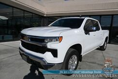 2023_Chevrolet_Silverado 1500_LT / 4X4 / Crew Cab / Auto Start / Power Heated Seats / Heated Steering Wheel / Seats 6 / Lane Departure & Forward Collision Alert / Apple CarPlay & Android Auto / Back Up Camera / Bed Liner / Tow Pkg / 1-Owner_ Anchorage AK