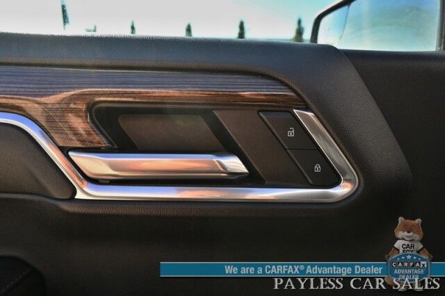 2023 Chevrolet Silverado 1500 LT / 4X4 / Crew Cab / Auto Start / Power & Heated Cloth Seats / Heated Steering Wheel / Seats 6 / Lane Departure Alert / Apple CarPlay & Android Auto / Back Up Camera / Bed Liner / Tow Pkg / 1-Owner Anchorage AK